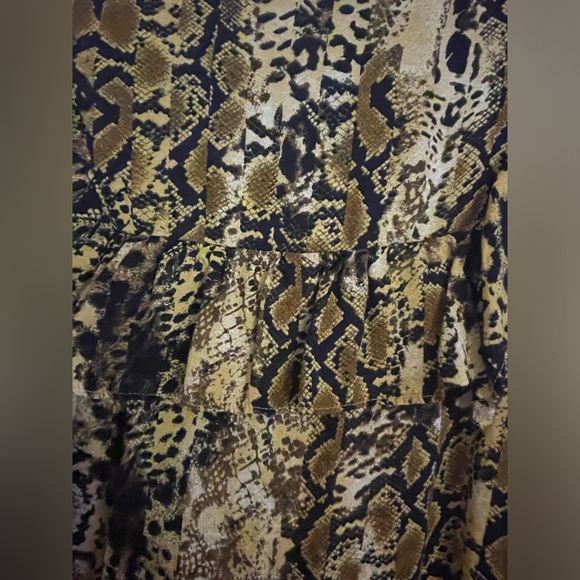 Ba&sh Python print dress - XL - Picture 6 of 10